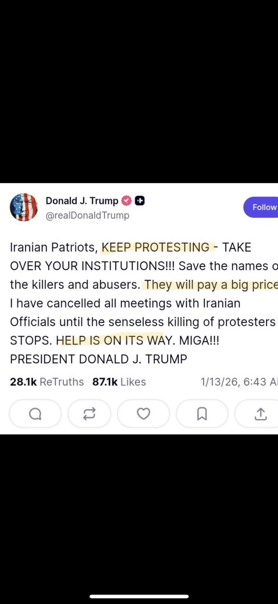 برای ثبت در تاریخ که مردم ایران رفتند ولی از آسمون کمکی نرسید...
#IranMassacre