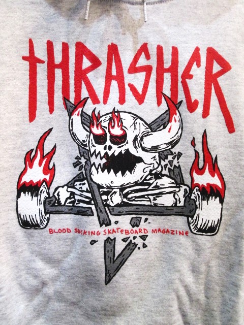 新入荷！

THRASHER (スラッシャー) x TOY MACHINE (トイマシーン)　MONSTER GRAM SWEAT HOODIE

shop.mad-section.com/?pid=190409957
↑ご注文はこちら