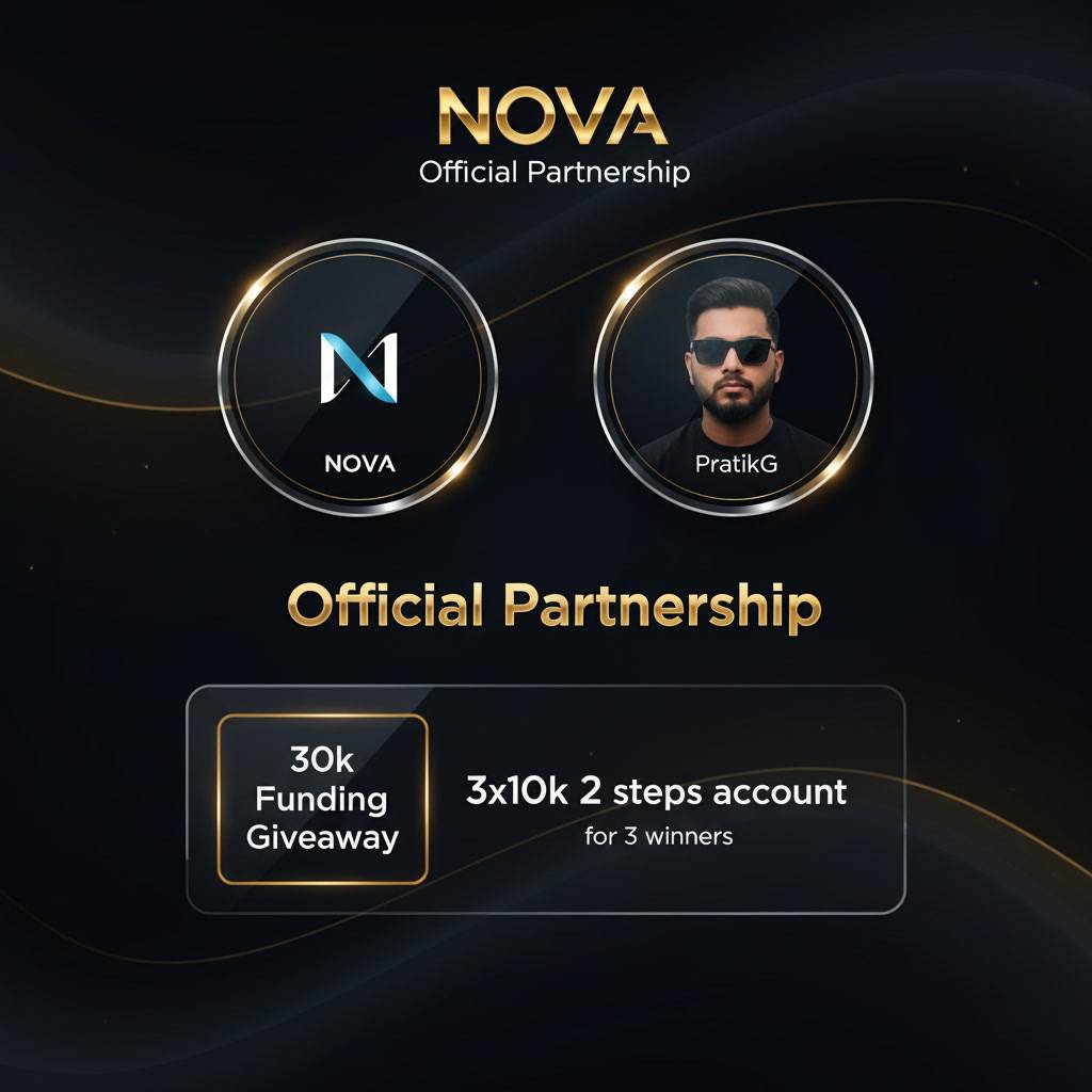 🚨 Giveaway Alert 🚨

𝗪𝗜𝗡 𝗙𝗥𝗘𝗘 3 x $10𝗞 Challenges 💸

How to Enter ⬇️

1️⃣ Follow: <a href="/gul_trader/">GUL TRADER</a> <a href="/NovaXTrade/">NovaTradingCommunity</a> <a href="/risers343/">RISE</a> <a href="/FundingOptimal/">FundingOptimal</a> <a href="/Pratik_G1212/">PratikG</a> 

2️⃣ Like + Retweet + Tag 3 Friends

3️⃣ Join their Discord- discord.gg/CjeNp4ws2n
 
Winners in 72 Hours ⌛
