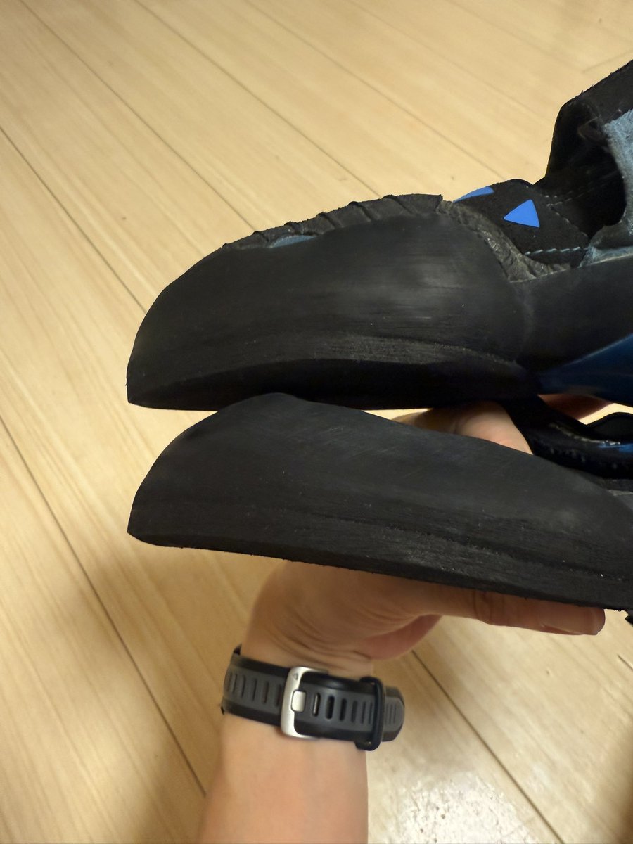 osatoshi's tweet photo. #ボルダリング #シューズ #SCARPA #INSTINCTVSR #リソール #CLOVERRESOLE
リソール戻ってきました!!2ヶ月かかると言われてましたけど、結果1ヶ月かからず帰ってきました。
8500円を高いと思うか安いと思うかはあると思いますが、慣らし要らずで慣れた靴を長く使えるのはとても嬉しい!! https://t.co/p6digQAqXf