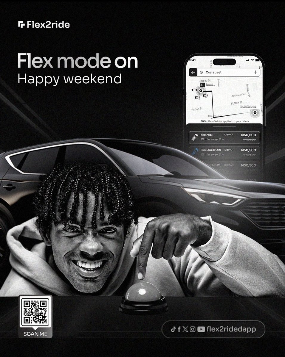 flex2rideDapp's tweet photo. Flex mode on.
Weekend sorted 😎🚗
#Flex2Ride #FlexMode #WeekendVibes https://t.co/syAPtqwJ62