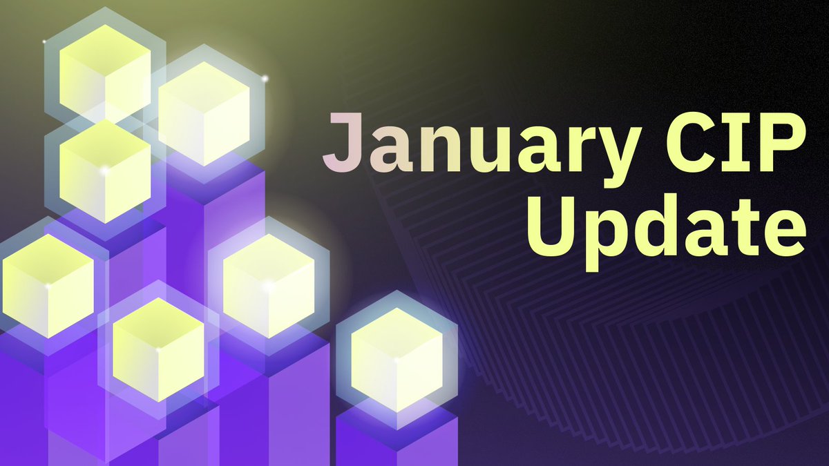 January 2026 CIP Update: It was a dense month for Canton governance.🛡️

A full set of Canton Improvement Proposals (CIPs) moved tokenomics, builder standards, and validator participation forward.

◽ CIP-0095: Onboarded Mesh as a Super Validator with outcome-linked weight (up to