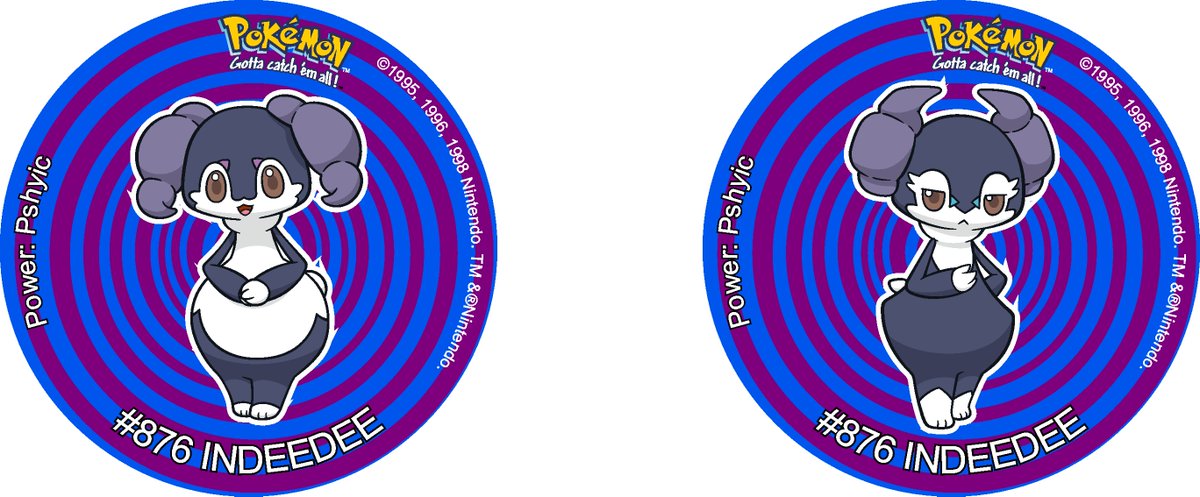 pokemontazos's tweet image. 876 Indeedee   #Indeedee Pokemon Tazos Collection
