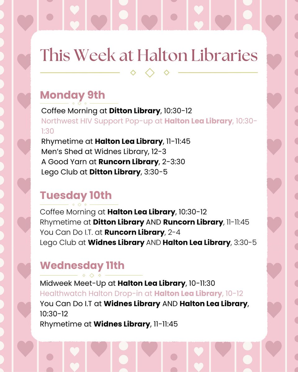 HaltonLibraries's tweet image. 🎶Love is in the air (do-do-do-do-do), Love is in the air🎶

I'll tell you what I love, sitting down with a good book from the library 👀