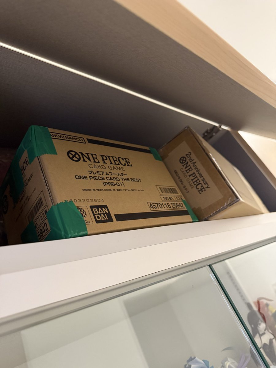 Almost forgot, I have 1 sealed case of OPTCG PRB-01 and the 2nd Anniversary set. Should I open them?