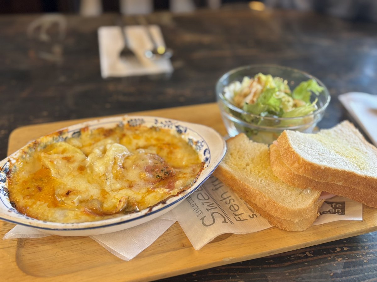 秩父の千茶古ってカフェ屋さん

チーズグラタンめっちゃ美味しかったー！