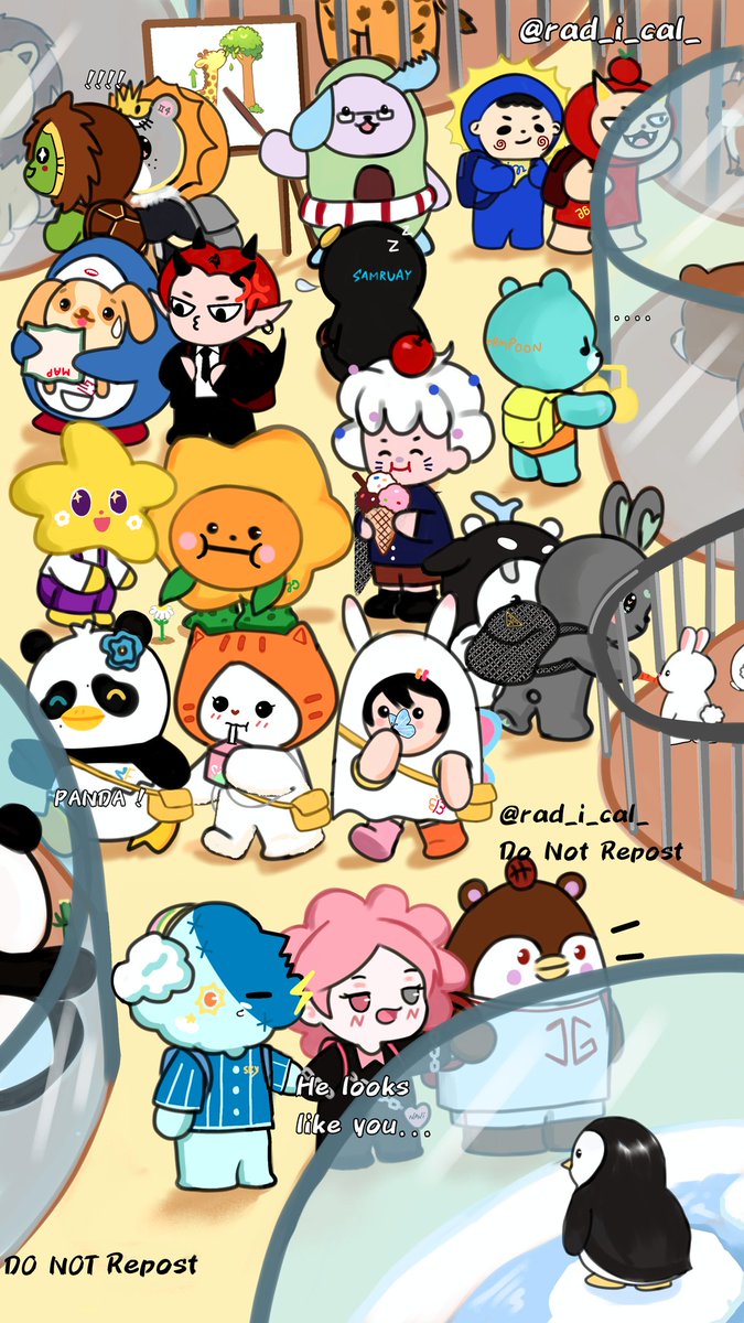 A day at the zoo with friends 

#SmyleNeonaTwins