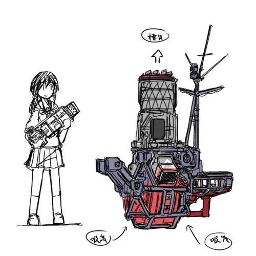艤装の中味のお話ですか……?

弊世界線におきましてはコアに「艦娘を艦娘たらしめるもの」を核とするコアユニットと、それへ電力を供給する動力ユニットで構成されるバイタルパートを中心として、規格化されたジョイントを介し兵装や装甲等の各種装備品を取り付けることで「艦娘艤装」として成文字数 