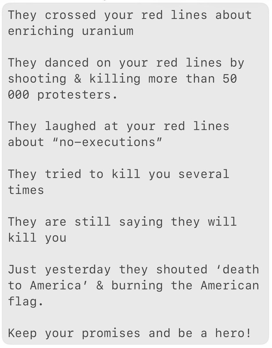 Savakzadeh's tweet image. Friendly reminder to President @realDonaldTrump