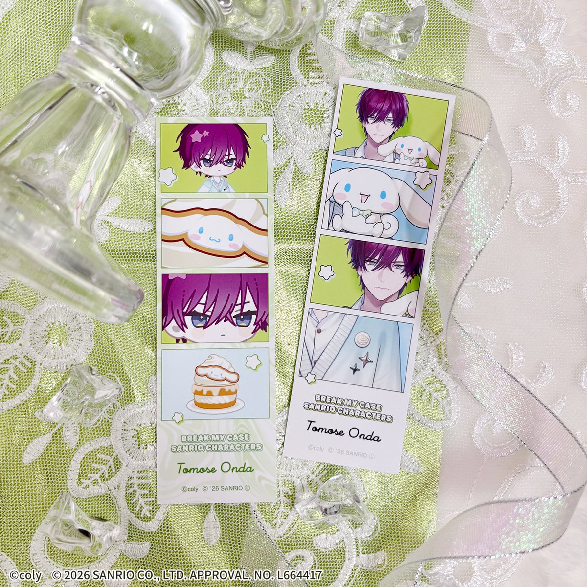 【NEW ITEM】

2/10(火)より販売開始！
『ブレイクマイケース』 KAWAII Cafe♡ Aporia × Sanrio characters in coly cafe! 

❃トレーディングシーンフィルム「Welcome! KAWAII Cafe♡ Aporia × Sanrio characters」

6人がそれぞれ2種類のデザインとなっています✧₊⁎