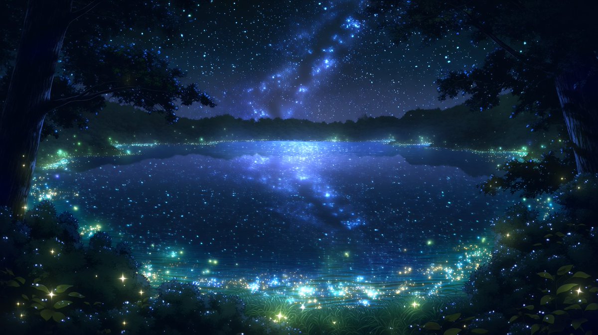 🤍背景無料配布｜16:9

「星空を反射する湖」

サムネ・配信・TRPG等にぜひどうぞ！
使用報告不要です♡

#まいにちなちゃフリ素 #フリー素材 #背景素材
🤍利用規約：sozaiya-create.booth.pm/items/5511320