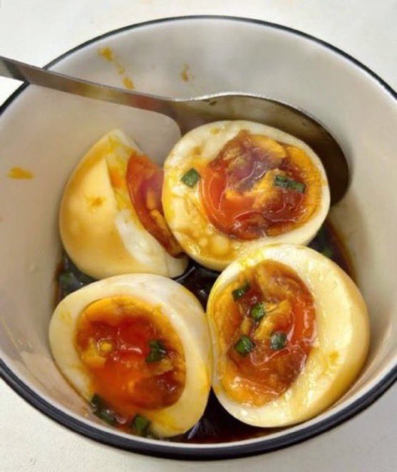 gkrb_cha's tweet photo. ゆで卵の味に飽きたら、これ作って。

白米欲しくなるほど美味しいけど、痩せるためには我慢… https://t.co/to7ysAfOXG