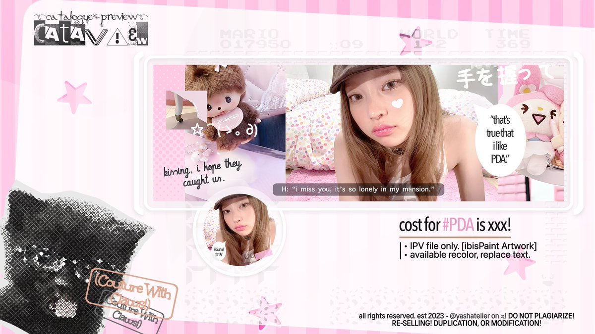 yashatelier's tweet image. help repost? thanks a bunch!

hi! 🐈‍⬛ yasha mau ngenalin 2 anak baru yang nantinya akan dijual sebagai template! nama mereka Heartteu &amp;amp; PDA. mohon bantu ospeknya ya, teman-teman! dan kalau dirasa ada yang kurang aman, bisa hmu lewat DM. terima kasih banyak! 💬 #zonauang