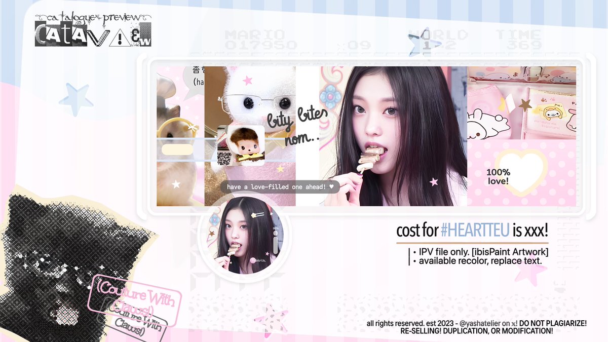 yashatelier's tweet image. help repost? thanks a bunch!

hi! 🐈‍⬛ yasha mau ngenalin 2 anak baru yang nantinya akan dijual sebagai template! nama mereka Heartteu &amp;amp; PDA. mohon bantu ospeknya ya, teman-teman! dan kalau dirasa ada yang kurang aman, bisa hmu lewat DM. terima kasih banyak! 💬 #zonauang