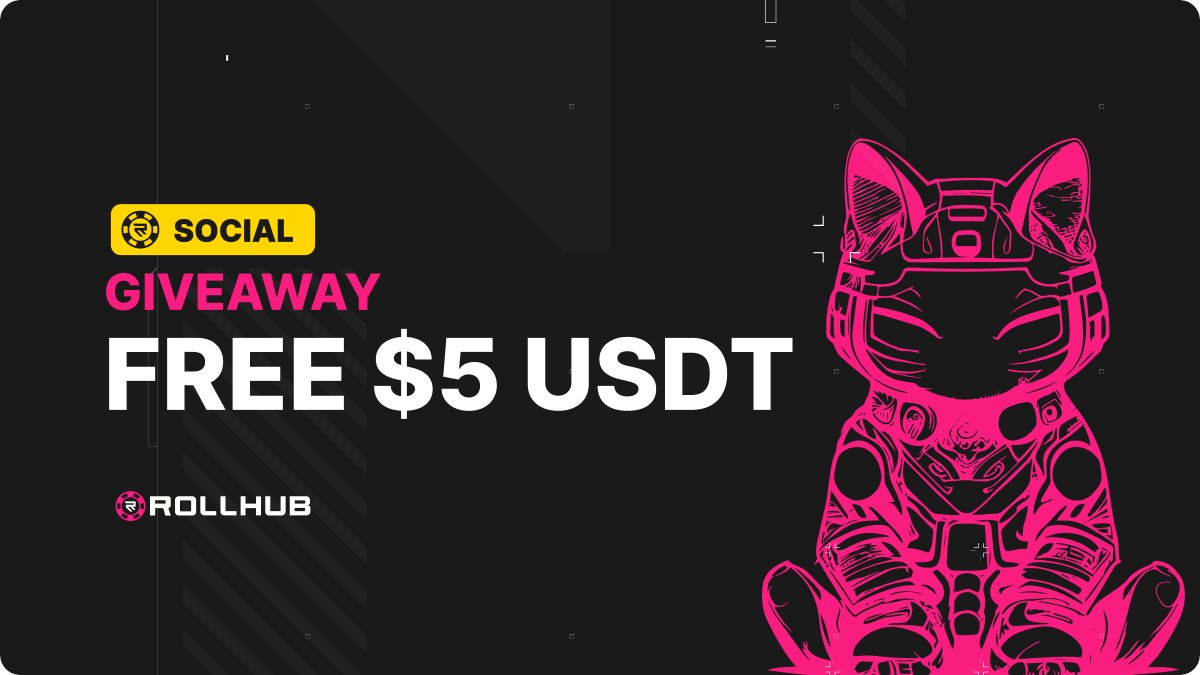💸 FREE 5 USDT — NO DEPOSIT
Yes, really 😏

🚀 We’re picking 5 winners to receive 5 USDT each

To enter 👇
❤️ Like
🔁 Repost
🤖 Join TG bot
👉 t.me/RollHub_Roller…

💬 Comment with:
Your Rollhub.com username + Telegram username

🎁 Daily RHUB rewards
Everyone who