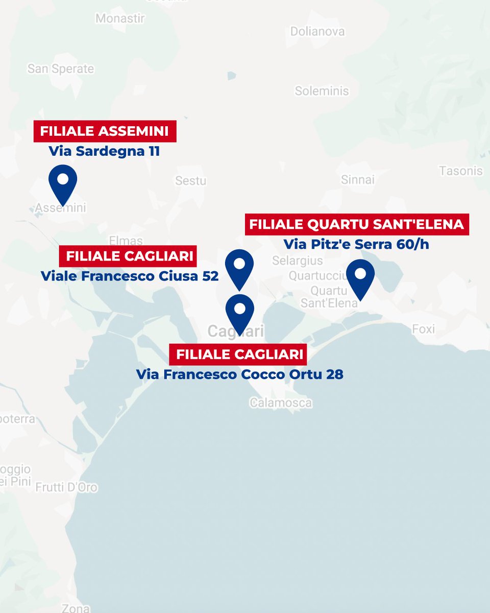 bancadicagliari's tweet photo. Siamo presenti nel territorio dove viviamo e lavoriamo.

Le nostre sedi sono punti di riferimento pensati per offrire consulenza, supporto e continuità nel tempo,
con un rapporto diretto e personale.

Conoscere le persone, le imprese, le esigenze reali di chi ci sceglie. https://t.co/fYkpoZg46G