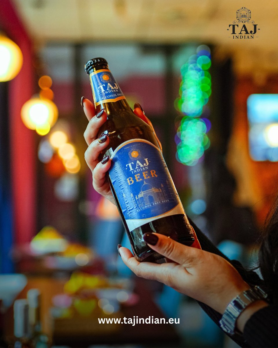 MrPatelGroup's tweet photo. All the taste. Zero alcohol. 🍺✨
Taj Indian Non-Alcoholic Beer delivers smooth refreshment without the buzz. Perfect anytime, anywhere. https://t.co/uYw2typZdI
#TajIndianBeer #NoAlcoholBeer #AlcoholFree #RefreshResponsibly #tajindian #warsaweats https://t.co/WFf8bsDOqJ