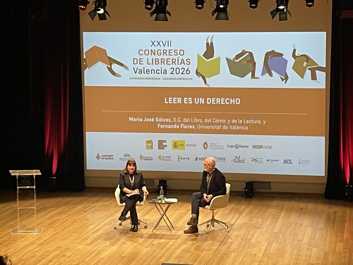 Activismo por la lectura y la comprensión de su naturaleza jurídica, hoy en el #CongresoLibrerías26. Interesante reflexión sobre el papel de las librerías como garantes del derecho a leer por ser espacios de accesibilidad y libertad.