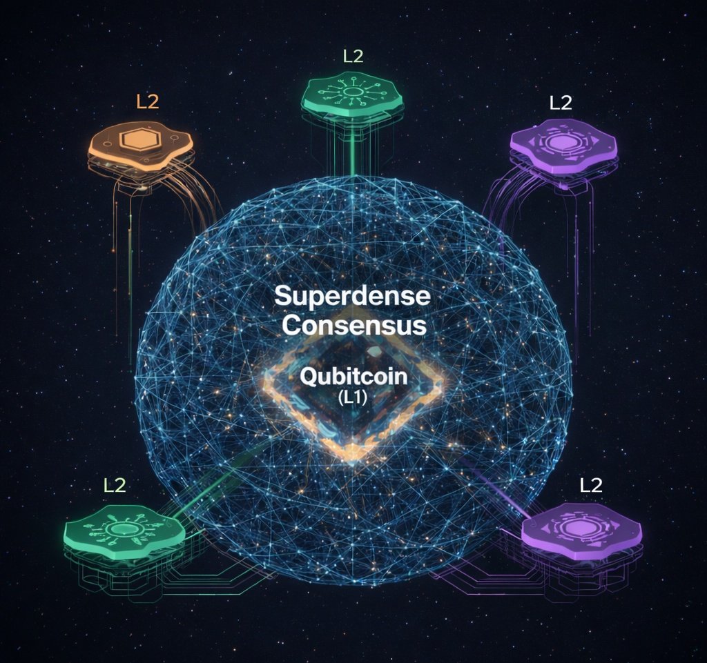 Qubitcoin (Superquantum): using blockchain to bridge the large gap between classical &amp; physical quantum computing?

Many blockchains (e.g. Bitcoin) work by having computers compete to solve mathematic puzzles... The 'winner' adds the next block and gets rewarded accordingly for