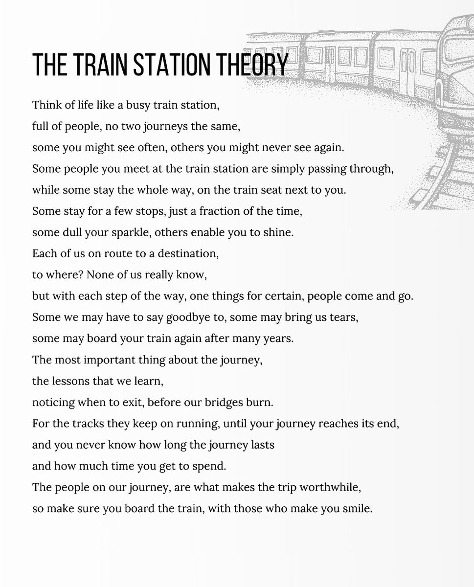 The train station theory