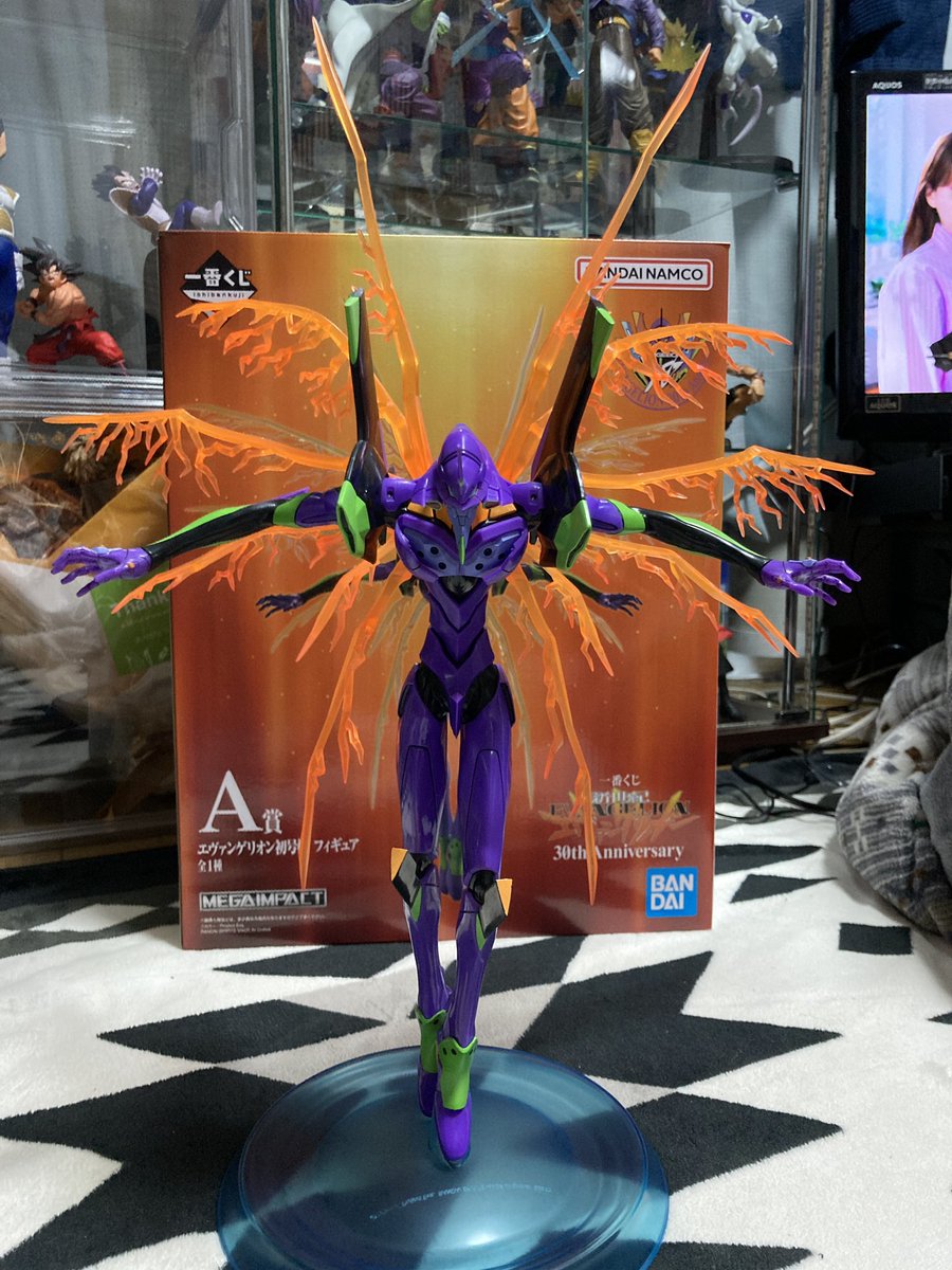 エヴァンゲリオン メガインパクト フィギュアおまけ付き 本日、6月7日(金)より「一番くじ エヴァンゲリオン～使徒、浸食 その他