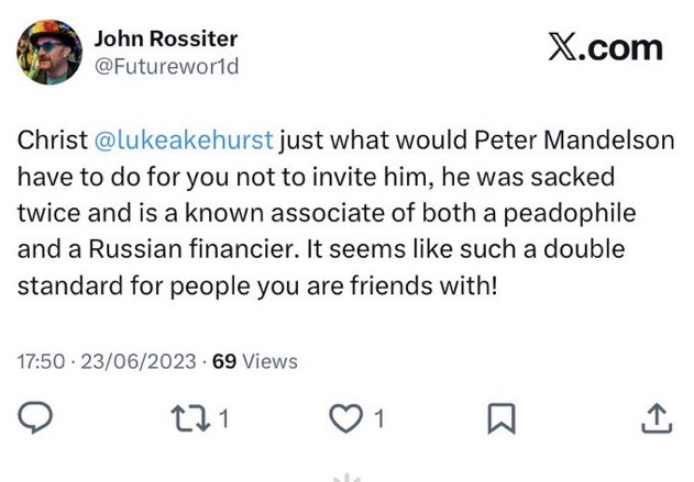 John Rossiter tweet media