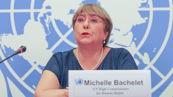 El 13 de diciembre de 2019, la oficina de la ONU para los Derechos Humanos, encabezada por Michelle Bachelet, difundió un informe que atribuyó al estallido, junto a otras vulneraciones graves, prácticas de tortura y violencia sexual, acusaciones que resultaron falsas.
