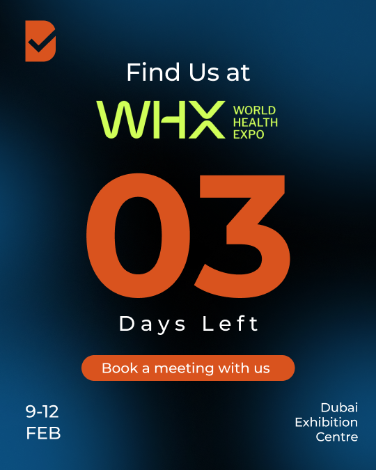 3 days left until WHX Dubai! ⏰
Join us at the region's biggest healthcare exhibition to discover how DataFlow Group empowers healthcare excellence through trusted verification solutions. We look forward to seeing you there! Book your time slot: lp.dataflowgroup.com/whx-dubai-2026/