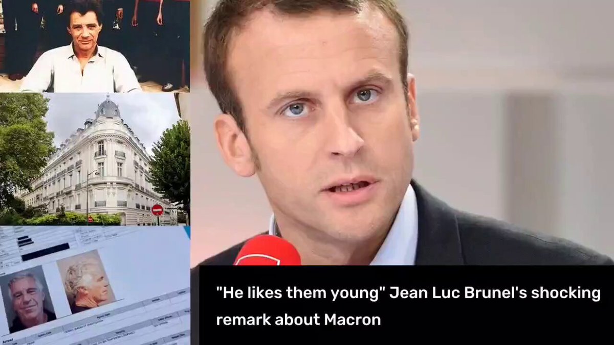 MACRON EXPOSTO:  Novos documentos sobre Epstein mostram que o nome de Macron aparece mais de 200 vezes.  Uma mensagem chocante de 2017 atribuída a Brunel afirma: "O novo presidente francês gosta de meninos jovens".