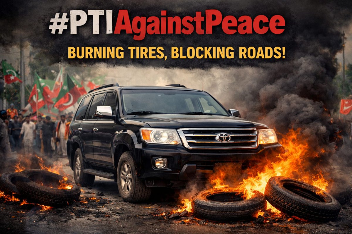 February 8 should be about progress, not paralysis. A wheel-jam strike only hurts the daily wager who can’t afford to lose a single day’s pay
 
#PTIagainstPeace
#PTIagainstPeace
