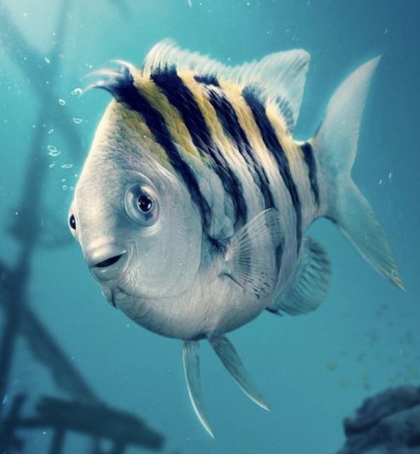 oldtoons_'s tweet image. Every now and then i think about the live action Flounder.