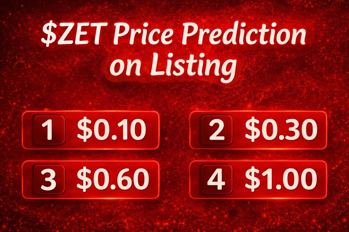 10 days to go💥💥
Price prediction @zetarium
What are you waiting for $zet
Famz #zetarium is coming🤝🔥