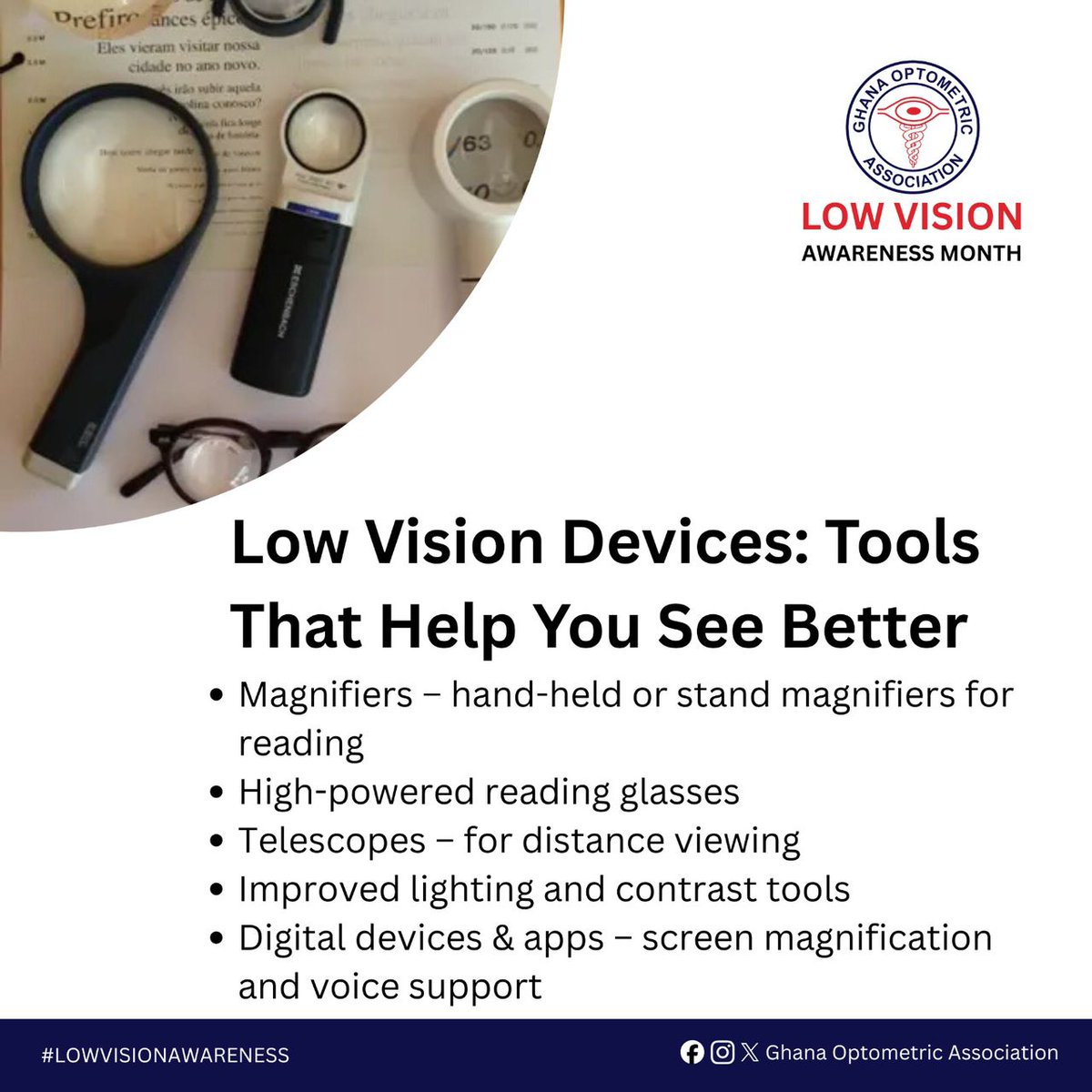 Ghana Optometric Association tweet media