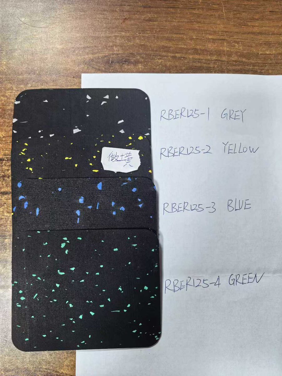 PeterRubberPro's tweet image. Rubber Flooring Roll - Customized Colors to South Africa