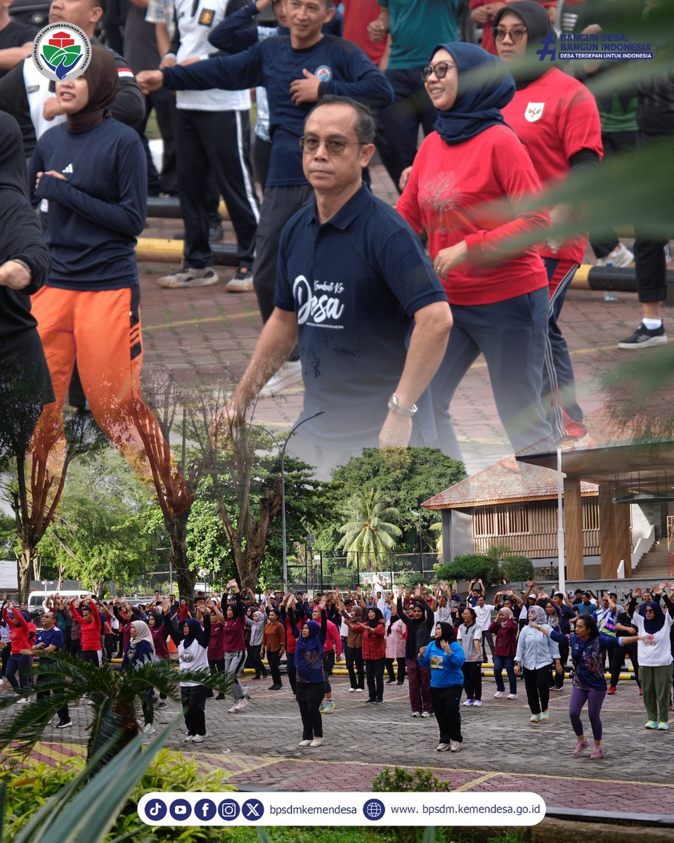 Aksi Kecil, Dampak Besar🌱
Wakil Menteri Desa, dan Pembangunan Daerah Tertinggal (PDT), Ahmad Riza Patria menghadiri kegiatan Senam Sehat dan Bersih Lingkungan Bersama, Jumat (06/02/2026) di Lapangan Parkir Kemendesa PDT didampingi Para Pejabat Pimpinan Tinggi Madya dan Pratama.