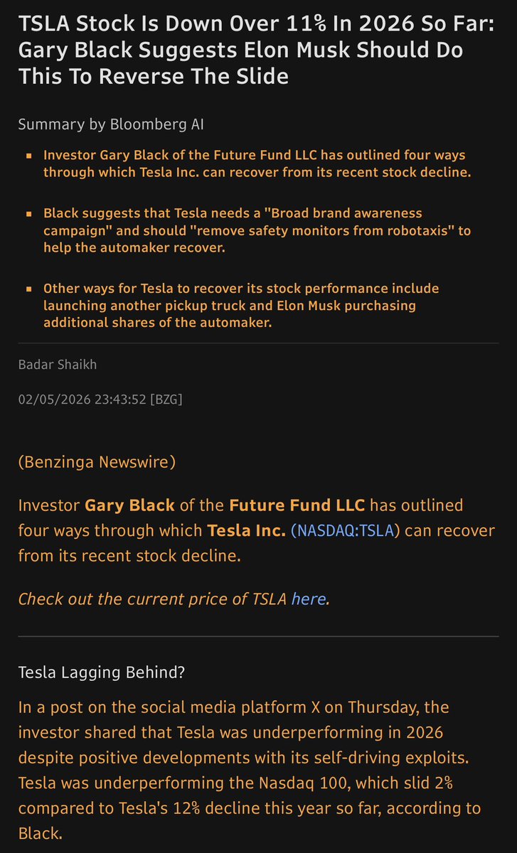 Gary Black tweet media