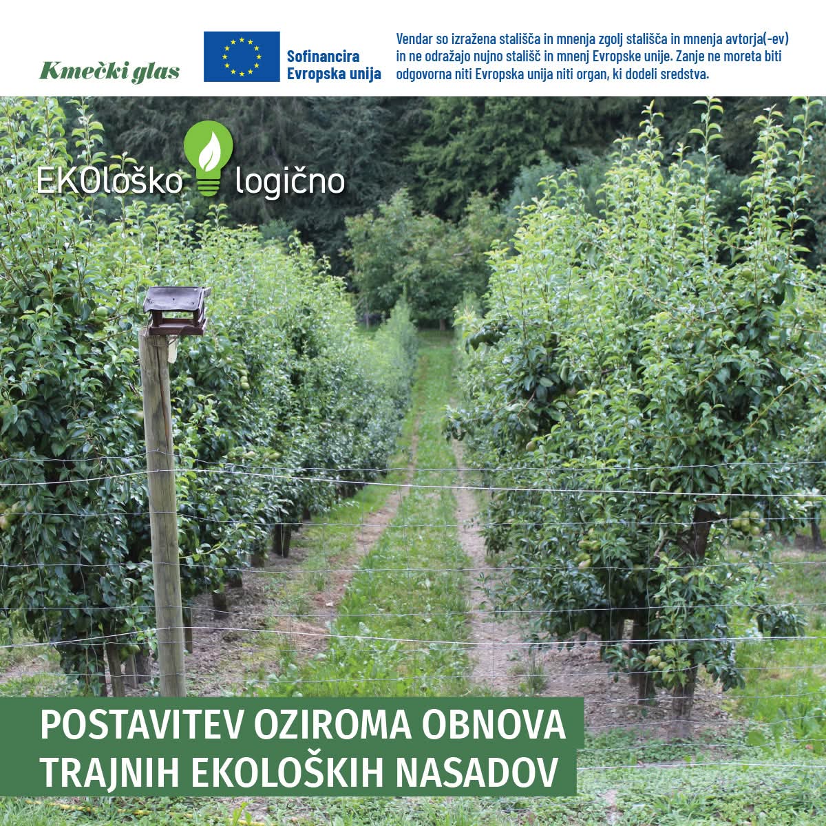 [EKOloško = LOGIČNO 💡] V začetku oktobra 2025 je bil objavljen javni razpis za intervencijo IRP04 – Naložbe v razvoj in dvig konkurenčnosti ter tržne naravnanosti ekoloških kmetij za leto 2025. 

VEČ 👉 shorturl.at/9Fypu

<a href="/EUAgri/">EU Agriculture🌱</a> #imcap #cap