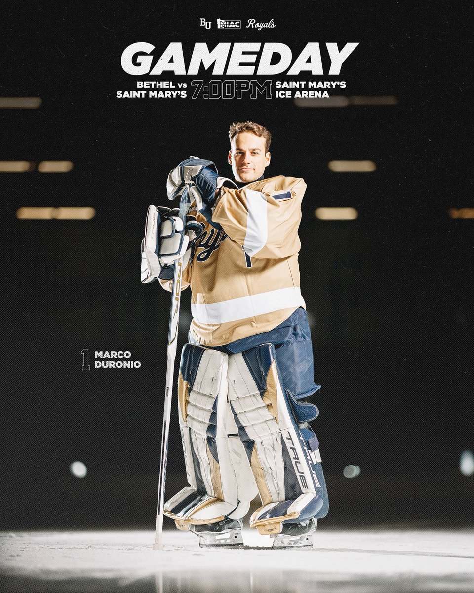 buroyalsmhockey's tweet photo. BIG WEEKEND INCOMING
Royals travel to Winona to take on #2 St. Maryโs @ 7pm
tonight โผ๏ธ
Watch ๐: https://t.co/BHHgCvw3fa
#d3hky #BURoyals https://t.co/brvmdkYpU9