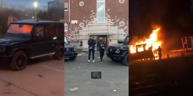 bison93r's tweet photo. Dire que si LDS, Booba et ses amis d’enfance ne l’aurait pas lâchée quand les voitures du clip Kalenji ont été brûlé l’histoire aurait été autrement 😓 https://t.co/rqE8WJqFMM