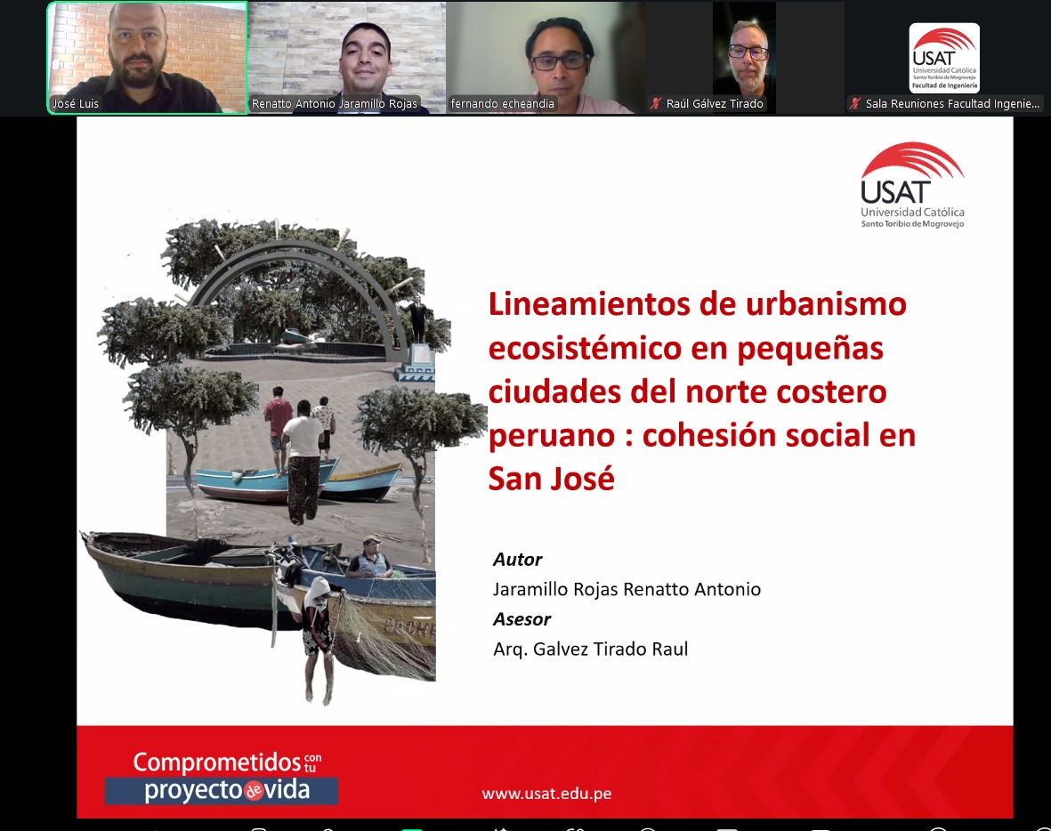 EAUSAT1's tweet photo. 🎓👏 Felicitamos al Arq. Renatto Antonio Jaramillo Rojas por la exitosa sustentación de su tesis, destacada por su enfoque en urbanismo ecosistémico y cohesión social.
¡Éxitos en esta nueva etapa! 🏗️✨
#ArquitecturaUSAT #OrgulloUSAT https://t.co/M6LXSaqHno