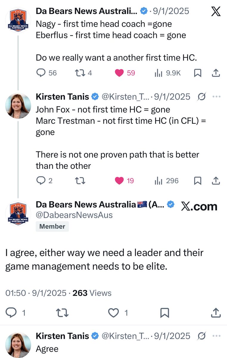 Do you think we’ve found him <a href="/Kirsten_Tanis1/">Kirsten Tanis</a> #BearDown #DaBears