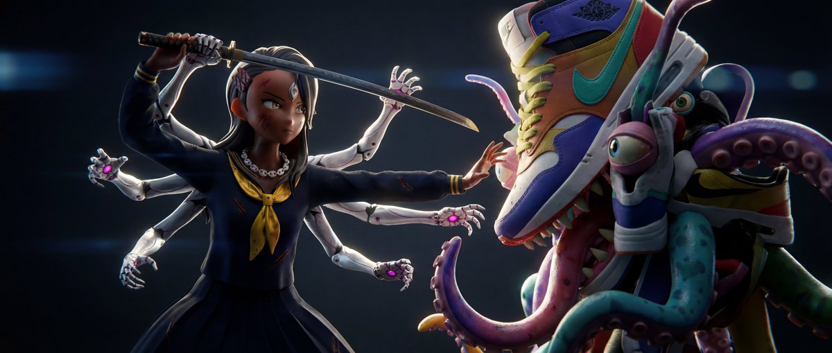 CloneX #14406

BEEN OUT HERE FIGHTING THE MONSTER!   

Have You?

<a href="/RTFKT/">RTFKT</a>
<a href="/RTFKTNews/">RTFKTNews</a>
#CloneX 

#FightTheMonster #RejectNike #FreeCloneX