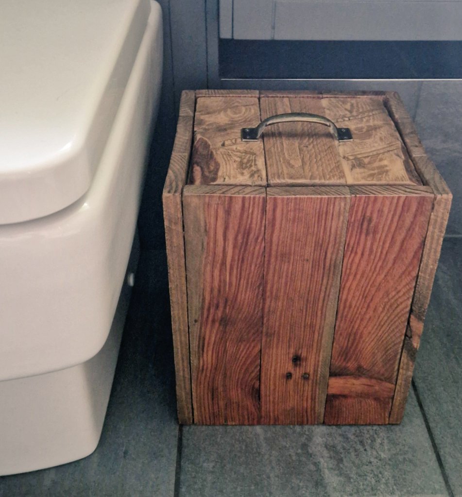 Original4UU's tweet photo. Check out Wooden Handmade Rustic Trash Bin small https://t.co/HwtS3nigL9 #eBay via @eBay_UK https://t.co/ezSA3Kvmom