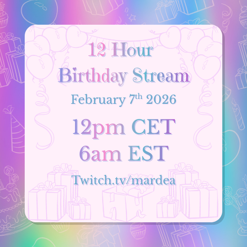 Mardea_'s tweet photo. 💜Tomorrow over on the purple app we'll be celebrating my bday! :3

Excited to spend my bday with yall! 🥳 https://t.co/3gMkvqRwAU