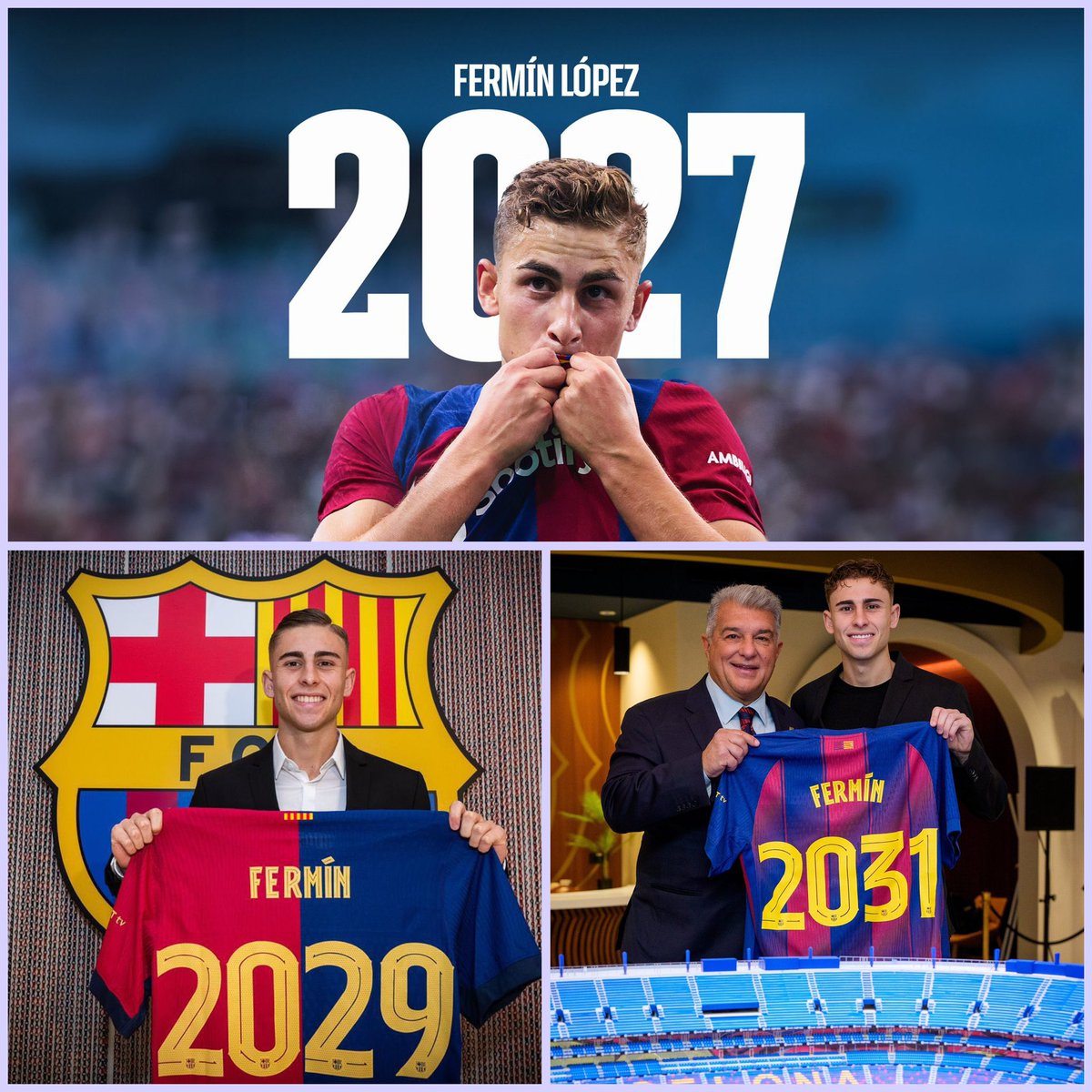 Me hace gracia como en cada año le renovamos su contrato😭