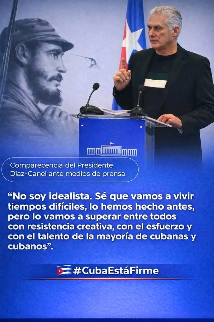 #YoSigoAMiPresidente <a href="/YanetHzP25/">Yanet Hernández</a> <a href="/IzquierdoAlons1/">Livan Izquierdo Alonso</a> <a href="/gobhabana/">Gobierno La Habana</a>