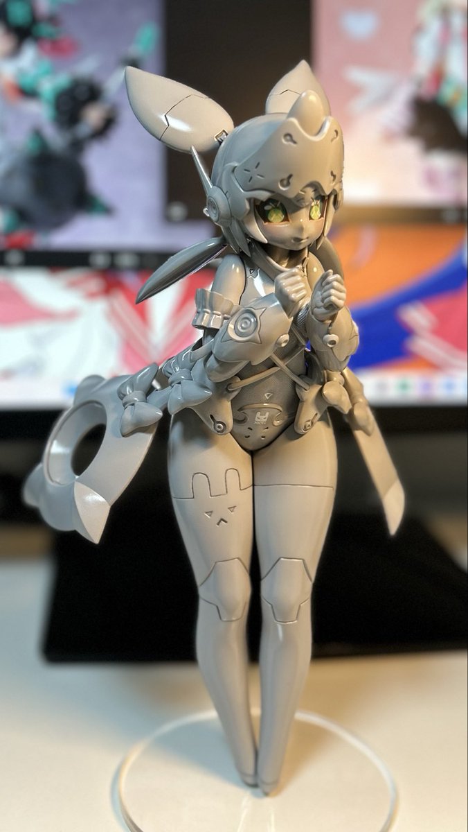 【ワンフェス2026冬再告知！】

ゼンレスゾーンゼロよりアリアちゃん原型展示します〜！
太ももがどえらいので見に来てね

・卓番【1-16-07】 コネクトレクト
・展示のみ(※今回販売はありません)

#zzzero #WF2026W