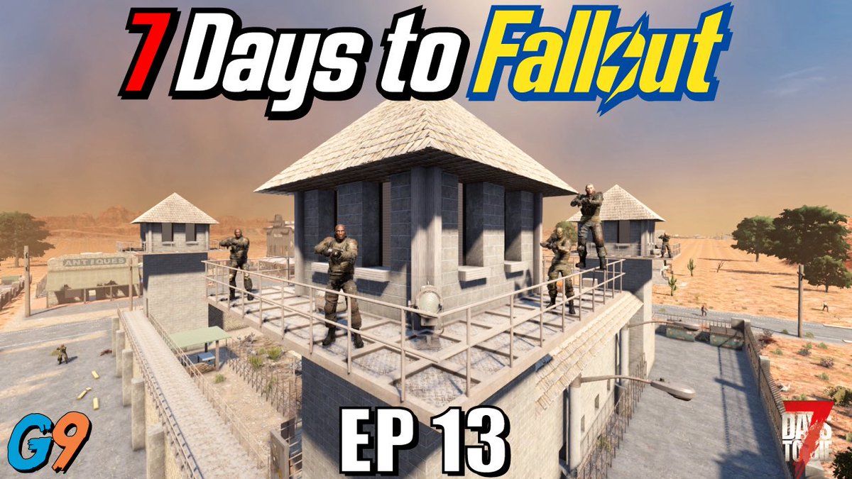 7 Days to Fallout - EP13 (Prison Raid) #7DaysToDie #Fallout 

🔴youtu.be/fX6QgJdozFs?si…🔴