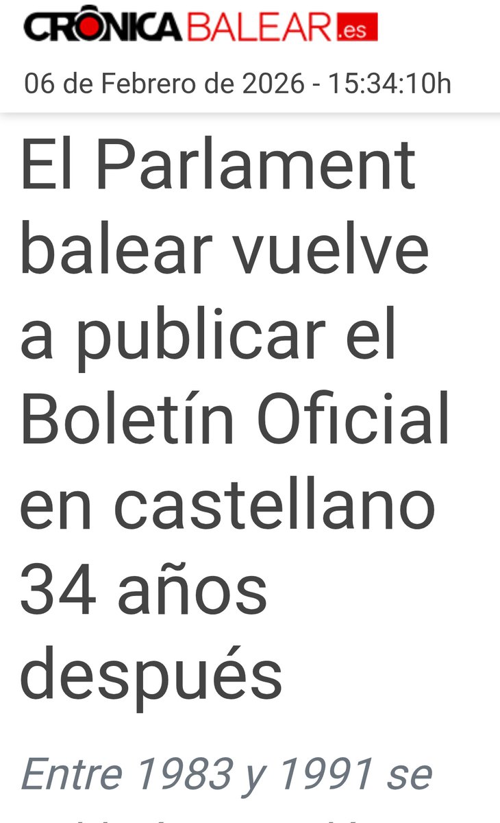 Avui hem retrocedit trenta-quatre anys