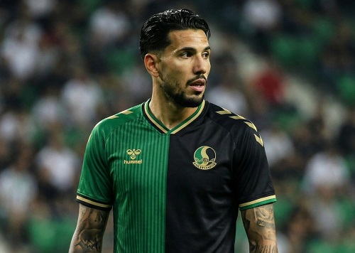 Lisansı çıkan Pena ayağının tozu ile yeşil siyahlıların bugün yapılan antrenmanına katıldı.